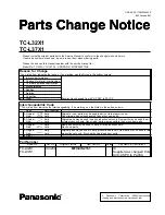 Preview for 64 page of Panasonic TC-L37X1 - 37" LCD TV Service Manual