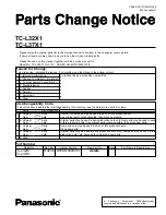 Preview for 65 page of Panasonic TC-L37X1 - 37" LCD TV Service Manual