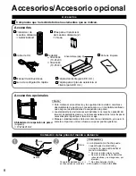 Preview for 8 page of Panasonic TC-P42C1 - 41.6" Plasma TV Instrucciones De Operación