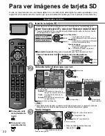 Preview for 22 page of Panasonic TC-P42C1 - 41.6" Plasma TV Instrucciones De Operación