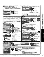 Preview for 39 page of Panasonic TC-P42C1 - 41.6" Plasma TV Instrucciones De Operación