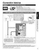 Preview for 11 page of Panasonic TC-P58S1 - 58" Plasma TV Manual De Instrucciones