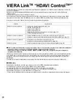 Preview for 30 page of Panasonic TC-P58S1 - 58" Plasma TV Manual De Instrucciones