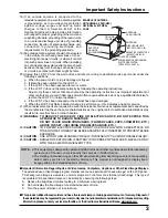 Preview for 3 page of Panasonic TC22LH30 - LCD TV/ DVD RAM COMBO Operating Instructions Manual