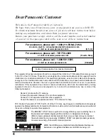 Preview for 4 page of Panasonic TC22LH30 - LCD TV/ DVD RAM COMBO Operating Instructions Manual