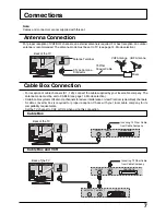 Preview for 7 page of Panasonic TC22LH30 - LCD TV/ DVD RAM COMBO Operating Instructions Manual