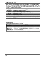 Preview for 22 page of Panasonic TC22LH30 - LCD TV/ DVD RAM COMBO Operating Instructions Manual