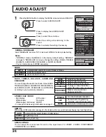 Preview for 24 page of Panasonic TC22LH30 - LCD TV/ DVD RAM COMBO Operating Instructions Manual