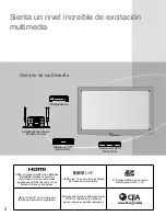 Preview for 2 page of Panasonic TCL32U22 - 32" LCD TV Manual De Instrucciones