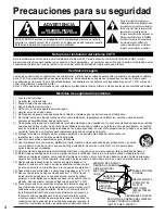 Preview for 4 page of Panasonic TCL32U22 - 32" LCD TV Manual De Instrucciones