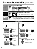 Preview for 16 page of Panasonic TCL32U22 - 32" LCD TV Manual De Instrucciones