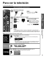 Preview for 15 page of Panasonic TCL42U25 - 42" LCD TV Manual De Instrucciones