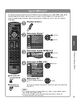 Preview for 21 page of Panasonic TCL42U25 - 42" LCD TV Manual De Instrucciones