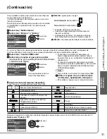 Preview for 31 page of Panasonic TCL42U25 - 42" LCD TV Manual De Instrucciones