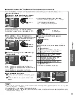 Preview for 33 page of Panasonic TCL42U25 - 42" LCD TV Manual De Instrucciones