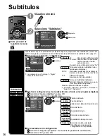 Preview for 36 page of Panasonic TCL42U25 - 42" LCD TV Manual De Instrucciones