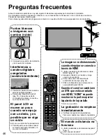 Preview for 46 page of Panasonic TCL42U25 - 42" LCD TV Manual De Instrucciones