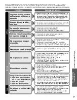 Preview for 47 page of Panasonic TCL42U25 - 42" LCD TV Manual De Instrucciones