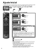 Preview for 14 page of Panasonic TCP50U2 - 50" PLASMA TV (Spanish) Manual De Instrucciones