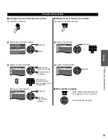 Preview for 19 page of Panasonic TCP50U2 - 50" PLASMA TV (Spanish) Manual De Instrucciones