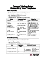 Preview for 4 page of Panasonic TDA200 User Manual