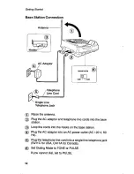 Preview for 14 page of Panasonic Telenium EB-P55S Operating Instructions Manual