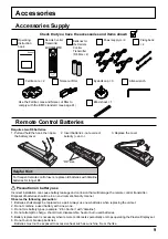 Preview for 9 page of Panasonic TH-103PF12W Operating Instructions Manual