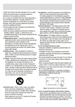 Preview for 5 page of Panasonic TH-32G300K Operating Instructions Manual