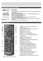 Preview for 11 page of Panasonic TH-32G300K Operating Instructions Manual