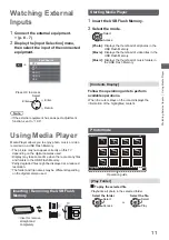 Preview for 11 page of Panasonic TH-32L400K Operating Instructions Manual