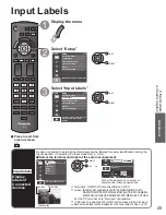 Preview for 25 page of Panasonic TH-32LRH30U Owner'S Manual