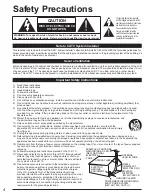 Preview for 4 page of Panasonic TH-32LRH50U Owner'S Manual