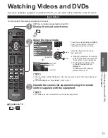 Preview for 13 page of Panasonic TH-32LRH50U Owner'S Manual