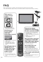 Preview for 34 page of Panasonic TH-32LRU30 Owner'S Manual