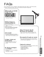 Preview for 39 page of Panasonic TH-37PV70FA Operating Instructions Manual