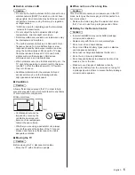 Preview for 5 page of Panasonic TH-40CX610Z Operating Instructions Manual