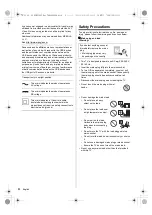 Preview for 4 page of Panasonic TH-42MZ980Z Operating Instructions Manual