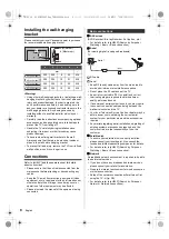 Preview for 8 page of Panasonic TH-42MZ980Z Operating Instructions Manual