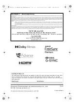Preview for 16 page of Panasonic TH-42MZ980Z Operating Instructions Manual