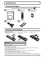 Preview for 7 page of Panasonic TH-42PS10BK Operating Instructions Manual