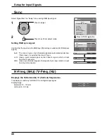 Preview for 40 page of Panasonic TH-42PS10BK Operating Instructions Manual