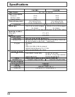 Preview for 42 page of Panasonic TH-42PW5 Operating Instructions Manual