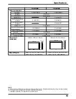 Preview for 43 page of Panasonic TH-42PW5 Operating Instructions Manual