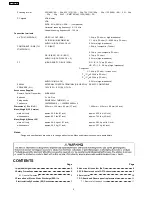 Preview for 2 page of Panasonic TH-42PWD7UY Service Manual