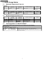 Preview for 2 page of Panasonic TH-42PX500UA Service Manual