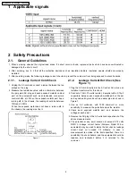Preview for 6 page of Panasonic TH-42PX50U Service Manual