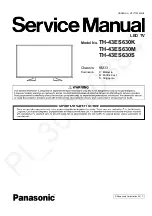 Panasonic TH-43ES630K Service Manual preview