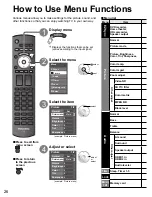 Preview for 26 page of Panasonic TH-50PC77U Quick Start Manual