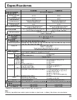 Preview for 22 page of Panasonic TH-50PF20U Manual De Instrucciones