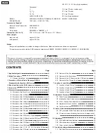 Preview for 2 page of Panasonic TH-50PH9UK Service Manual